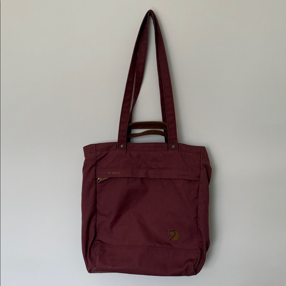 Fjallraven Burgundy Shoulder Bag